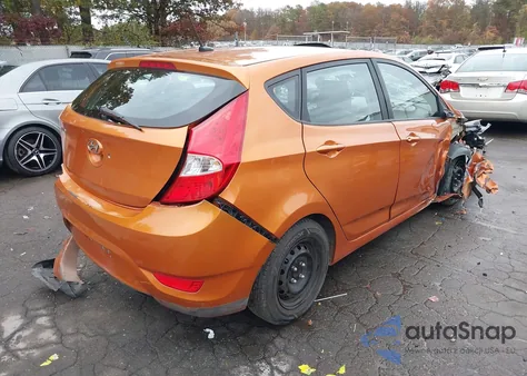 2015 Hyundai Accent Gs из США, поврежденный, VIN KMHCT5AEXFU205060